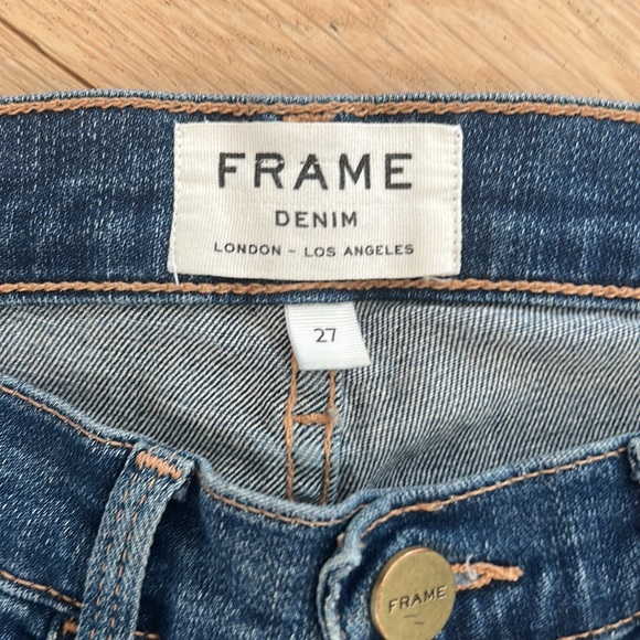 FRAME JEAN SHORTS SIZE 27‎ 💙💙 - Picture 4 of 4